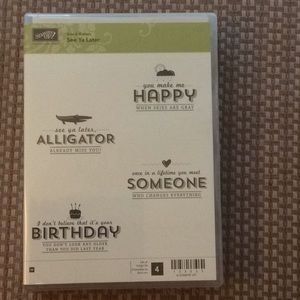 StampinUp See Ya Later Stamp Set